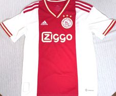 2022/23 Ajax Amsterdam Adidas Home Jersey Size Age 11/12,years