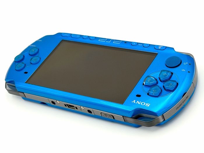 Sony PSP Console in Vibrant Blue - Boxed and Minty