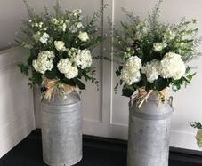 Two Milk Churns for Hire