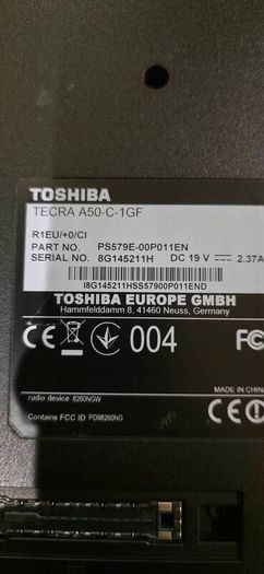 Laptop Toshiba Tecra