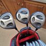 Ladies Golf Clubs. Complete Matching Set Of Ladies Right Handed Graphite Shafted Golf Clubs In Excellent Condition. Image 2