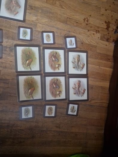 vintage tablemats