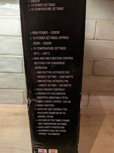 induction hob single plate