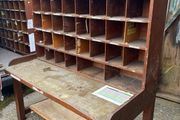 Post office sorting tables