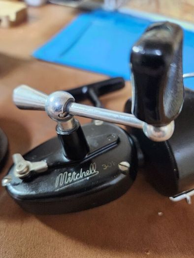 vintage fishing reel