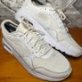 Nike Air Max SC Ladies Triple White Leather Trainers UK7 EU41 Image 2