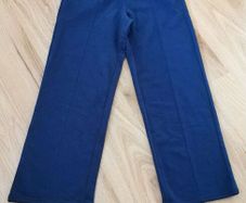 Women's navy wide leg joggers