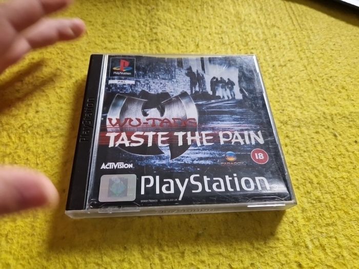 Wu Tang Taste the Pain PlayStation1 Ps1 PlayStation2 Ps2 Games Original