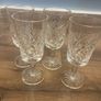 Crystal glasses 4 pieces Image 8
