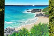 Handpainted Seascape