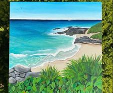 Handpainted Seascape