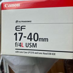 Canon 17-40 f4L USM Lens