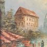 Art - Oil on Canvas- ( Parisian Scene) ( Reduced) Image 7