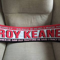 Rare Roy Keane Scarf From His Manchester United Days