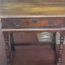 High Quality Theodore Alexander Hardwood Side Table, Desk, Drawers, Fine Wood. Image 7