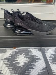 Nike Air Max 270 trainers in a triple black