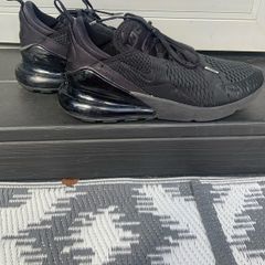 Nike Air Max 270 trainers in a triple black