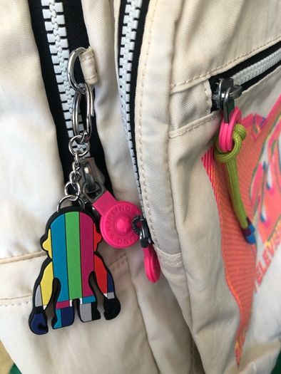 Kipling collaboration I WANT MY MTV! SEOUL nylon waterproof backpack