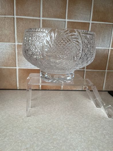 Tyrone Crystal Full Lead Handmade in Ireland Large Bowl