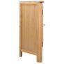 Corner Cabinet 59x36x80 cm Solid Oak Wood Image 3