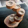 Wooden Candle Holder Image 2