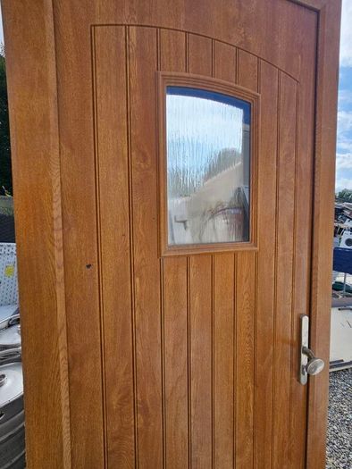 pvc double glazed door