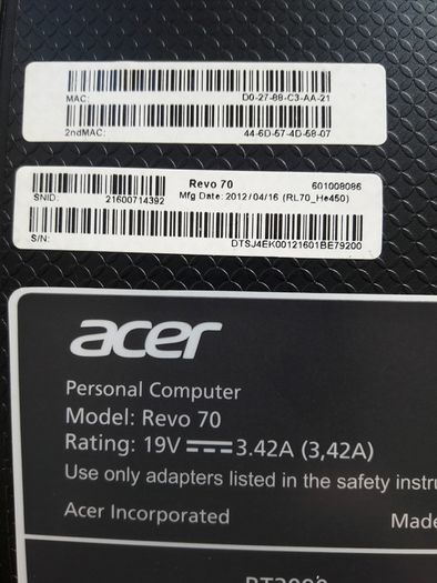 Acer Revo 70