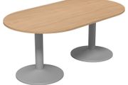 Beech Boardroom Table 1800 x 1000mm