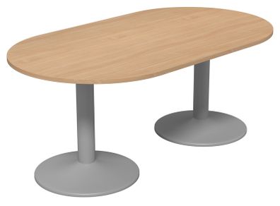Beech Boardroom Table 1800 x 1000mm