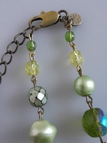 Necklace - M&S - Shades of Green