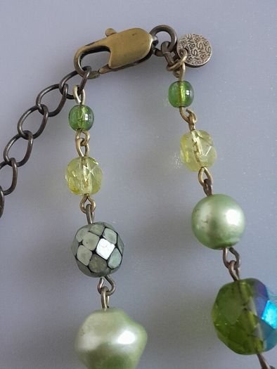 Necklace - M&S - Shades of Green