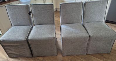 Brand New Meadows And Byrne Dining Chairs X 4