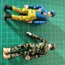 The Corps! Vintage Action Figures  John Eagle & Dragon Han 15 for both Image 3