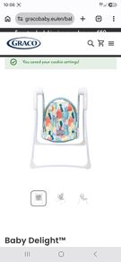 graco baby delight swing chair