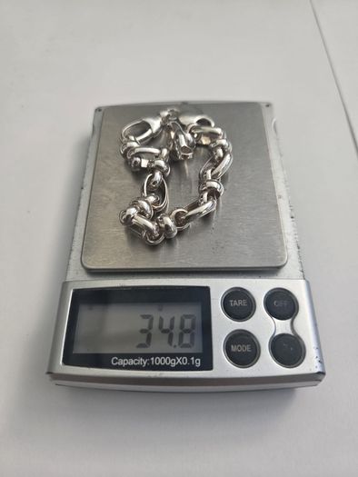 Brand New Heavy 925 Silver Bracelet
