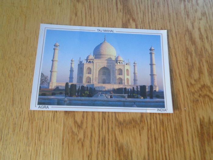 Postcard of The Taj Mahal India for Sale
