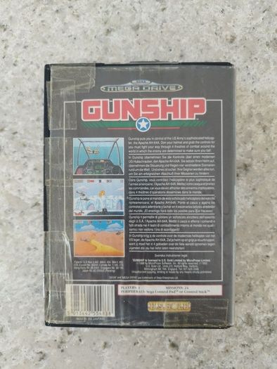 Gunship - Sega Megadrive