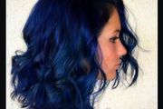 Temporary Hair Dye - great for festivals / parties - blue &amp; purple available