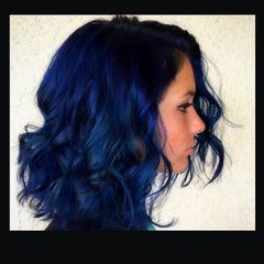 Temporary Hair Dye - great for festivals / parties - blue & purple available