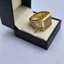 18K Gold And Diamond Ring Image 9