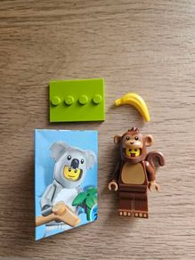 lego monkey costume fan, collectible series 28