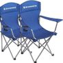 NEW SALE | Set of 2 Folding Camping Chairs, Comfortable, Heavy Duty Structure, Max. Load Capacity 150 kg, with Cup Holder, Outdoor Chair Image 2