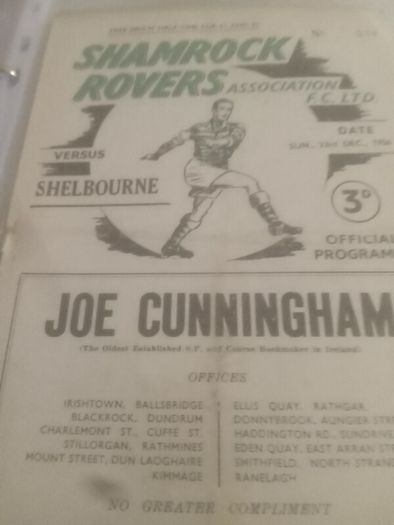 league of Ireland Programmes