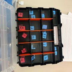Magnetic Letter Tiles and Whiteboards