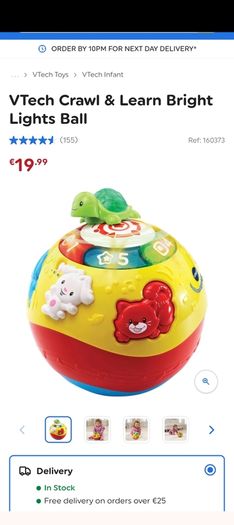bundle of toys VTech crawl ball Lamaze toy
