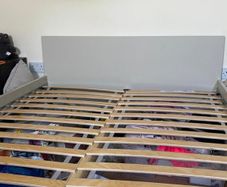 IKEA NEIDEN Double Bed Frame with Slats