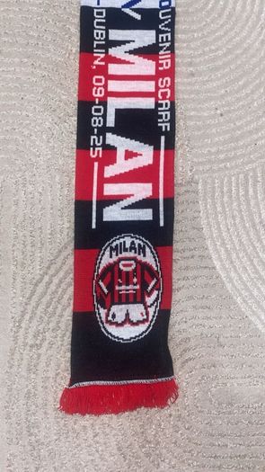 football scarf Leeds vs ac Milan