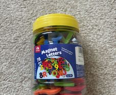 Magnet letters and numbers