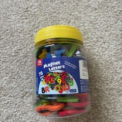 Magnet letters and numbers