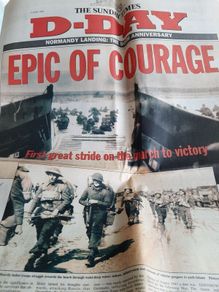 D-Day 1944 50th anniversary supplement